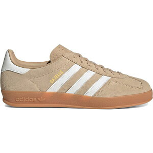 adidas �A�f�B�_�X �����Y �X�j�[�J�[ �yadidas Gazelle Indoor Magic Beige White�z �T�C�Y US_9.5(27.5cm) Magic Beige/Core White/Gum