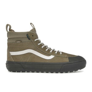 Vans �o���Y �����Y �X�j�[�J�[ �yVans Sk8-Hi Waterproof MTE Olive Drab Green Brown�z �T�C�Y US_12(30.0cm) Olive Drab Green/Brown