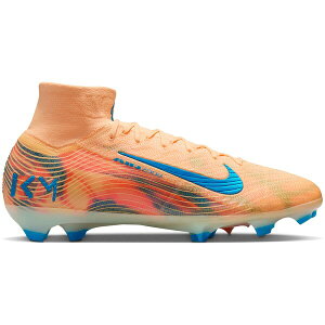 Nike �i�C�L �����Y �X�j�[�J�[ �yNike Zoom Mercurial Superfly 10 Elite FG Kylian Mbapp Melon Tint�z �T�C�Y US_6(24.0cm) Melon Tint/Igloo/Neo Turquoise