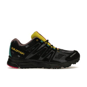 Salomon �T������ �����Y �X�j�[�J�[ �ySalomon X-Mission 4 Bodega Full Bleed�z �T�C�Y US_M_4.5 Black/Green/Yellow/Red