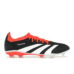 adidas �A�f�B�_�X �����Y �X�j�[�J�[ �yadidas Predator 24 Pro FG Core Black Cloud White Solar Red�z �T�C�Y US_7(25.0cm) Core Black/Cloud White/Solar Red