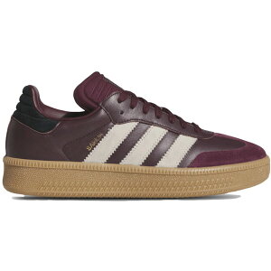 adidas �A�f�B�_�X �����Y �X�j�[�J�[ �yadidas Samba XLG Maroon�z �T�C�Y US_M_4 Black/Maroon/Grey