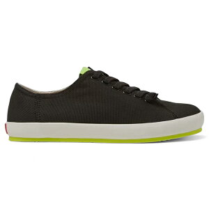 Camper �J���y�[�� �����Y �X�j�[�J�[ �yCamper Peu Rambla Sneaker Charcoal Grey Lime Recycled Cotton�z �T�C�Y EU_43(28.0cm) Grey
