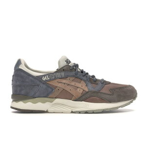 ASICS �A�V�b�N�X �����Y �X�j�[�J�[ �yASICS Gel-Lyte V Commonwealth Da Vinci�z �T�C�Y US_10(28.0cm) Charcoal/Brown-Beige