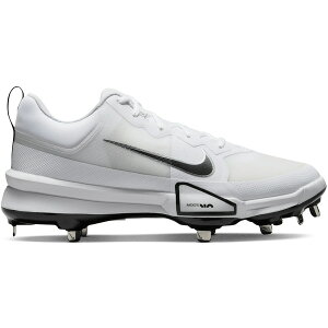 Nike �i�C�L �����Y �X�j�[�J�[ �yNike Force Zoom Trout 9 Pro White Pure Platinum Metallic Silver Black�z �T�C�Y US_12(30.0cm) White/Pure Platinum/Metallic Silver/Black