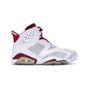 Jordan �W���[�_�� �����Y �X�j�[�J�[ �yJordan 6 Retro Alternate Hare�z �T�C�Y US_12(30.0cm) White/Gym Red-Pure Platinum