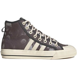 adidas �A�f�B�_�X �����Y �X�j�[�J�[ �yadidas Nizza Hi RF Parley Grey�z �T�C�Y US_9(27.0cm) Grey Four/Wonder White/Wonder White