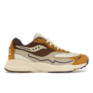 Saucony �T�b�J�j�[ �����Y �X�j�[�J�[ �ySaucony 3D Grid Hurricane Claima Claim a Seat NOLA�z �T�C�Y US_9(27.0cm) Purple/Tan
