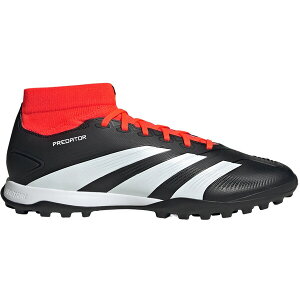 adidas �A�f�B�_�X �����Y �X�j�[�J�[ �yadidas Predator 24 League Turf Core Black Cloud White Solar Red�z �T�C�Y US_9(27.0cm) Core Black/Cloud White/Solar Red
