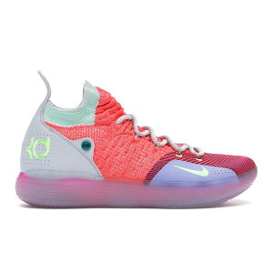Nike �i�C�L �����Y �X�j�[�J�[ �yNike KD 11 EYBL�z �T�C�Y US_9(27.0cm) Hot Punch/Lime Blast-Pure Platinum