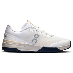 On �I�� �����Y �X�j�[�J�[ �yOn The Roger Advantage Pro Clay White Cream�z �T�C�Y US_M_14 White/Cream