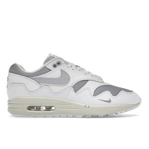 Nike �i�C�L �����Y �X�j�[�J�[ �yNike Air Max 1 Patta Waves White�z �T�C�Y US_6.5(24.5cm) White/Grey