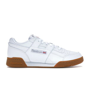 Reebok ���[�{�b�N �����Y �X�j�[�J�[ �yReebok Workout Plus White Gum�z �T�C�Y US_10(28.0cm) White/Carbon-Reebok Red-Reebok Royal