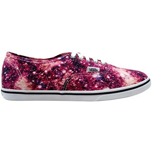 Vans �o���Y �����Y �X�j�[�J�[ �yVans Authentic Lo Pro Cosmic Cloud�z �T�C�Y US_M_3.5 Black/Coral