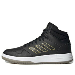 adidas �A�f�B�_�X �����Y �X�j�[�J�[ �yadidas neo Gametaker 'Black Gold White' FZ3677�z �T�C�Y US_12.5(30.5cm)