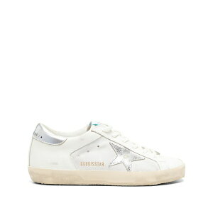 �S�[���f���O�[�X ���f�B�[�X �X�j�[�J�[ �V���[�Y Super-star leather sneakers White