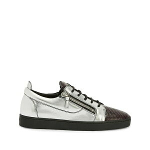 �W���[�b�y�U�m�b�e�B �����Y �X�j�[�J�[ �V���[�Y Frankie double-zip low-to sneakers Silver
