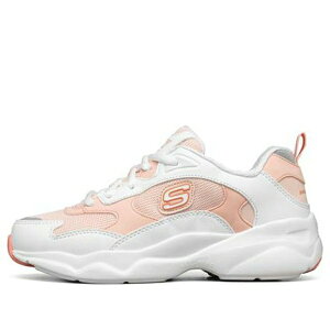 Skechers �X�P�b�`���[�Y ���f�B�[�X �X�j�[�J�[ �y(WMNS) Skechers D lites Airy Sneakers White/Orange 88888359-WCRL�z �T�C�Y US_8(25.0cm)