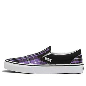 Vans �o���Y �����Y �X�j�[�J�[ �yVans slip-on Classic 'Violet black' VN000BVZPCA�z �T�C�Y US_6(24.0cm)