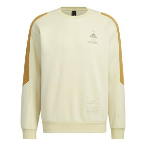 adidas AfB_X Y Xj[J[ yadidas Adult Male Engineered Crew Sweatshirt 'Tan' HN9023z TCY US_M_S