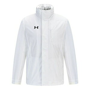 Under Armour アンダーアーマー メンズ スニーカー 【Under Armour Training Shuttle Hooded Jacket 'White Black' 21600409-100】 サイズ US_M_XXXL
