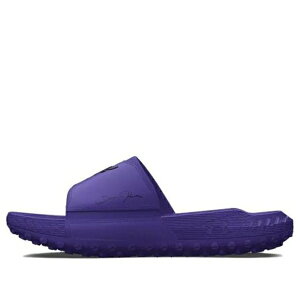 Under Armour A_[A[}[ Y Xj[J[ yUnder Armour Project Rock 3 Slides 'Purple' 3026034500z TCY US_8(26.0cm)