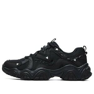 FILA tB fB[X Xj[J[ y(WMNS) FILA Fluid 4 Sneakers 'Black' F12W232127FBKz TCY US_7(24.0cm)