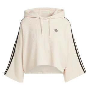 adidas AfB_X fB[X Xj[J[ y(WMNS) adidas Crop Hoodies 'Beige' IC5461z TCY US_W_M