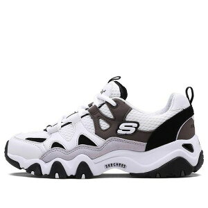 Skechers XPb`[Y fB[X Xj[J[ y(WMNS) Skechers D'lites 2.0 'Black White Grey' 99999693-WBGYz TCY US_6(23.0cm)
