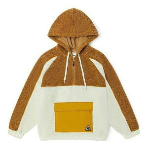 Vans バンズ レディース スニーカー 【(WMNS) Vans Casual Half-Zip Hoodie 'Brown White' VN0A5F6E3KS】 サイズ US_W_L