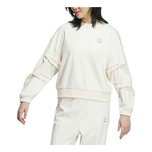 adidas AfB_X fB[X Xj[J[ y(WMNS) adidas Neo Cesp Crew Sweatshirts 'Beige' IK3423z TCY US_W_M