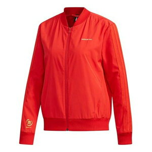 adidas AfB_X fB[X Xj[J[ y(WMNS) adidas neo JKT Casual Sports Jacket Red DZ7606z TCY US_W_M
