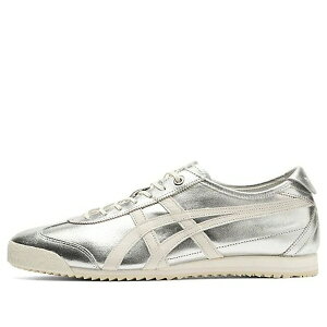 Onitsuka Tiger �I�j�c�J�^�C�K�[ �����Y �X�j�[�J�[ �yOnitsuka Tiger Mexico 66 SD 'Cream Silver' 1183B955-020�z �T�C�Y US_7(25.0cm)