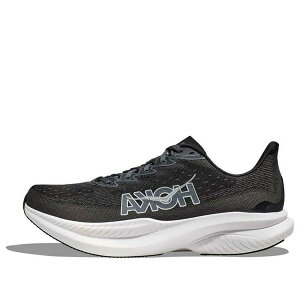 HOKA ONE ONE �z�J�I�l�I�l �����Y �X�j�[�J�[ �yHOKA ONE ONE Mach 6 'Black White' 1147790-BWHT�z �T�C�Y US_7(25.0cm)