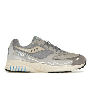 Saucony �T�b�J�j�[ �����Y �X�j�[�J�[ �ySaucony 3D Grid Hurricane Gray Cream�z �T�C�Y US_8.5(26.5cm) Gray/Cream