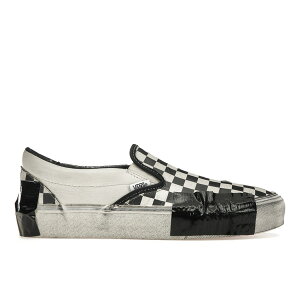 Vans oY Y Xj[J[ yVans Classic Slip-On VLT LX Lux Duct Tape Checkerboardz TCY US_8(26.0cm) Black/White
