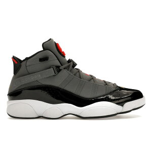 Jordan �W���[�_�� �����Y �X�j�[�J�[ �yJordan 6 Rings Smoke Grey Black Red Gold�z �T�C�Y US_7(25.0cm) Smoke Grey/University Gold-Black