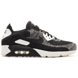 Nike �i�C�L �����Y �X�j�[�J�[ �yNike Air Max 90 Ultra Flyknit 2.0 Oreo�z �T�C�Y US_8(26.0cm) Black/Black-White