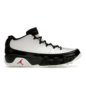 Jordan W[_ Y Xj[J[ yJordan 9 Retro Low Golf White Black True Redz TCY US_9.5(27.5cm) White/True Red/Black