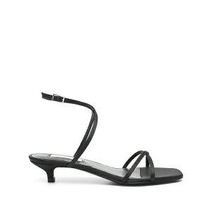 �g�[�e�� ���f�B�[�X �T���_�� �V���[�Y 50mm satin crossover sandals Black