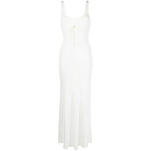 �W���N�G���X ���f�B�[�X �����s�[�X �g�b�v�X Le chouchou maxi dress White