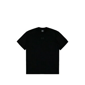 �t�H�[�e�B�[�t�H�[�E���[�x���E�O���[�v �����Y T�V���c �g�b�v�X Safety pins logo t-shirt Black