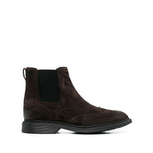 �z�[�K�� �����Y �u�[�c �V���[�Y Slip-on chelsea boots Brown