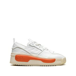 �A�f�B�_�X �����Y �X�j�[�J�[ �V���[�Y Y-3 hokorivalry white/orange sneakers White
