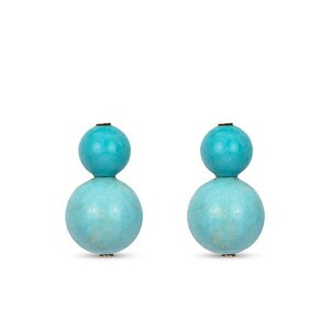 �W�F�j�t�@�[�x�A ���f�B�[�X �s�A�X���C�������O �A�N�Z�T���[ Cara earrings Blue