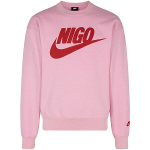 �i�C�L �����Y �p�[�J�[�E�X�E�F�b�g�V���c �A�E�^�[ Nigo nrg sweatshirt Pink