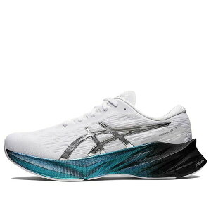 ASICS アシックス メンズ スニーカー 【ASICS Novablast 3 Platinum 'White Pure Silver' 1011B461-100】 サイズ US_9(27.0cm)