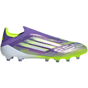 adidas AfB_X Y Xj[J[ yadidas F50 Elite Laceless AG Purple Rush Cloud White Lucid Lemonz TCY US_9.5(27.5cm) Purple Rush/Cloud White/Lucid Lemon