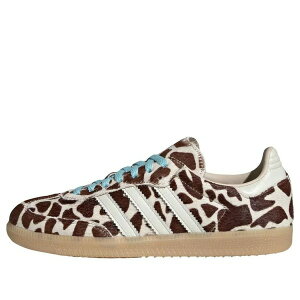 adidas �A�f�B�_�X ���f�B�[�X �X�j�[�J�[ �y(WMNS) adidas Samba OG 'Giraffe Print Crystal Linen Gum' KI6669�z �T�C�Y US_8(25.0cm)