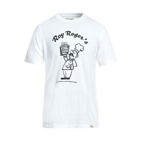 【送料無料】 アールオーロジャーズ メンズ Tシャツ トップス T-shirts Off white
